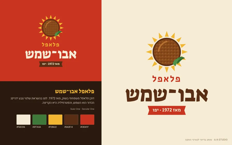 לוגו פלאפל אבו־שמש